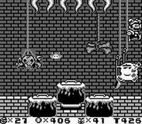 une photo d'Ã©cran de Super Mario Land 2 sur Nintendo Game Boy